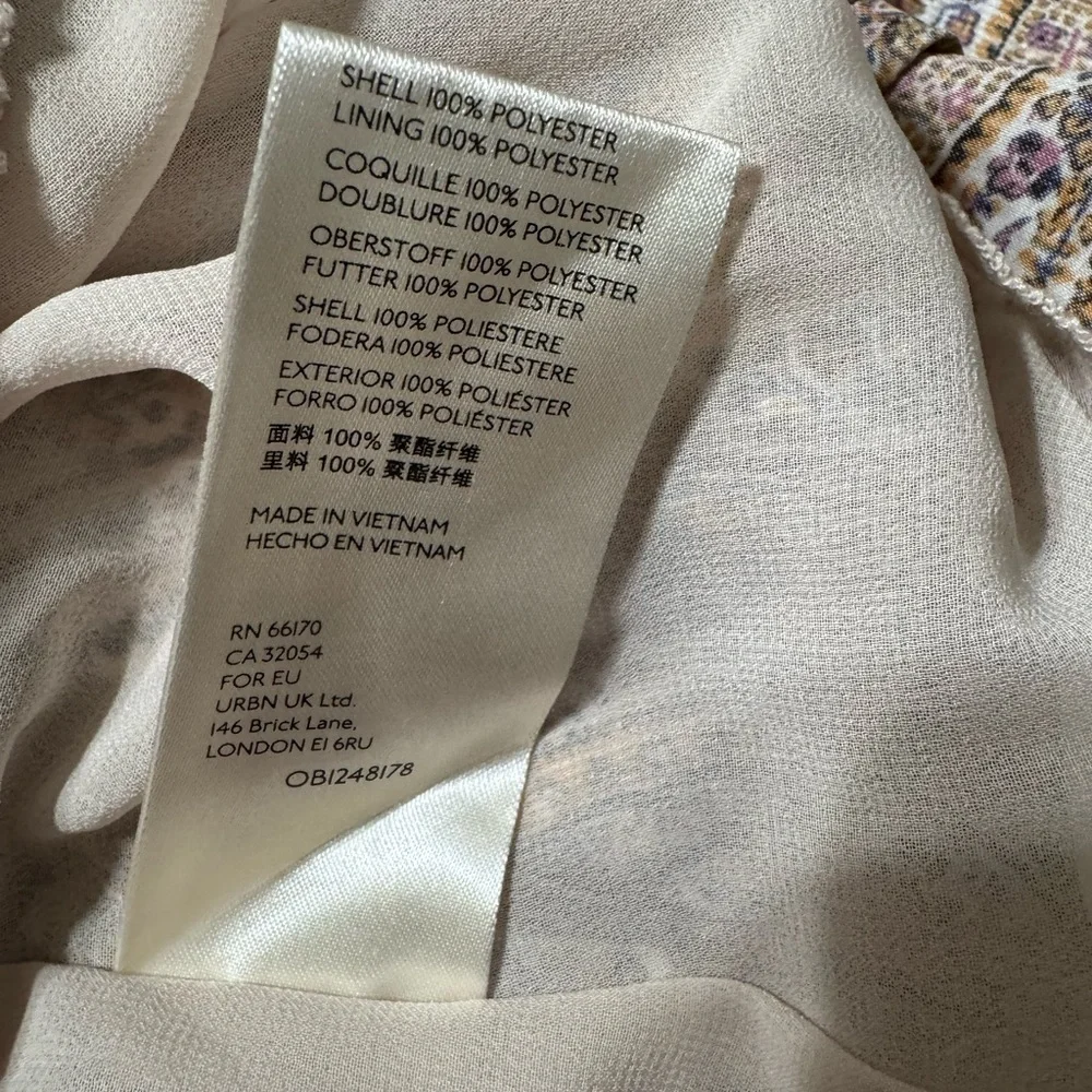 Anthropologie Brown Geometric Kids Dress - Picture 5 of 7